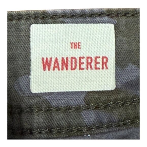 Anthropologie The Wanderer Pants Womens 26 Camo Straight Utility Cargo Belted - Picture 6 of 9